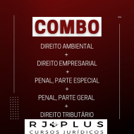 COMBO: AMBIENTAL + EMPRESARIAL + PENAL ESPECIAL + PENAL GERAL + TRIBUTÁRIO - RJ PLUS 2024