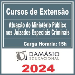 Atuação do Ministério Público nos Juizados Especiais Criminais (Curso de Extensão) Damásio 2024