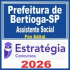 Prefeitura de Bertioga SP (Assistente Social) Pós Edital – Estratégia 2026