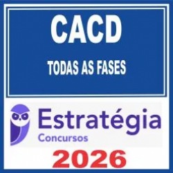 CACD Admissão à Carreira de Diplomata (Todas as Fases) Estratégia 2026