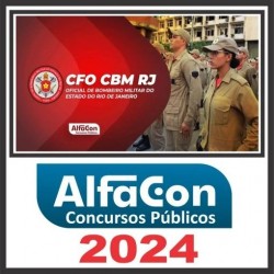 CBM RJ (OFICIAL) PÓS EDITAL – ALFACON 2024