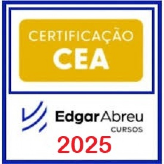 Curso completo para CEA Edgar Abreu 2025 Curso completo para CEA Edgar Abreu 2025