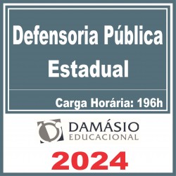 Defensoria Pública – Damásio 2024