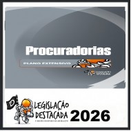 Extensivo Procuradorias - Ed. 10 - 2026 Legislação Destacada