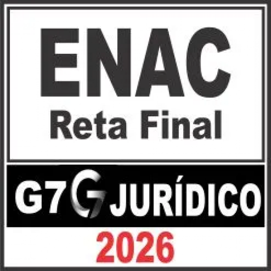 ENAC (Exame Nacional dos Cartórios) Reta Final – G7 Jurídico 2026
