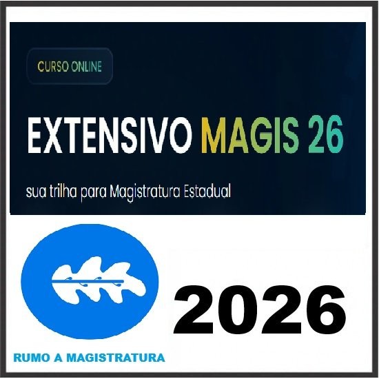 EXTENSIVO MAGIS 26 Rumo a Magistratura 2026