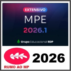 Extensivo MPE 2026.1 Rumo ao MP