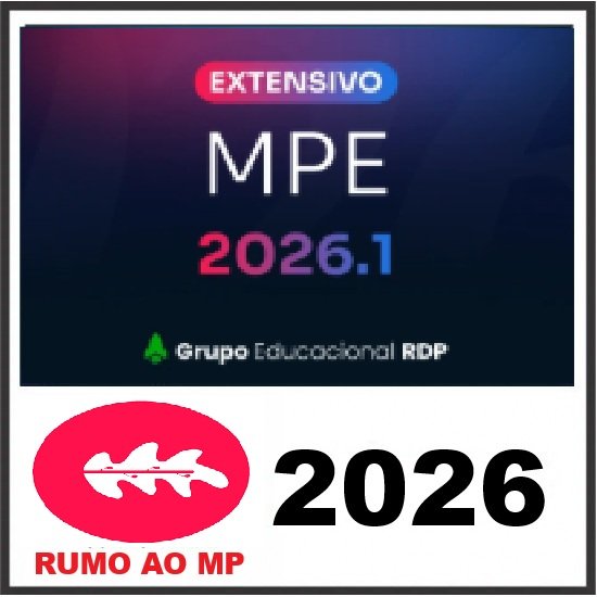 Extensivo MPE 2026.1 Rumo ao MP