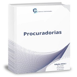 PROCURADORIAS CADERNOS SISTEMATIZADOS 2024.1 COMBO
