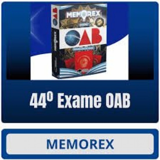 MEMOREX OAB (44º Exame) Pensar Concursos 2025 MEMOREX OAB (44º Exame) Pensar Concursos 2025