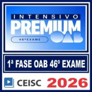 OAB 1ª Fase 46º Exame (Intensivo Premium) Ceisc 2026