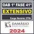 CURSO OAB 1ª FASE 41 EXAME (EXTENSIVO) DAMÁSIO