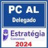 PC-AL (DELEGADO) PACOTAÇO: PACOTE TEÓRICO + CURSO PARA FASE ESCRITA (PÓS-EDITAL) ESTRATÉGIA CONCURSOS 2024