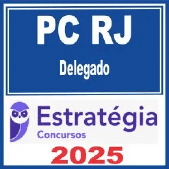 PC RJ (Delegado) Estratégia 2025 PC RJ (Delegado) Estratégia 2025