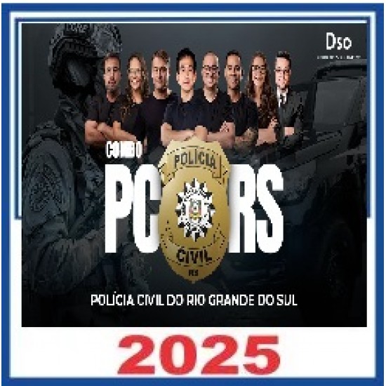 Combo PC RS – Escrivão e Inspetor (Polícia Civil do Rio Grande do Sul) – Curso Pré-Edital DSO 2025 Combo PC RS – Escrivão e Inspetor (Polícia Civil do Rio Grande do Sul) – Curso Pré-Edital DSO 2025