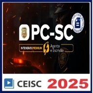 PC-SC Intensivo Premium | Agente e Escrivão de Polícia CEISC PÓS EDITAL 2025