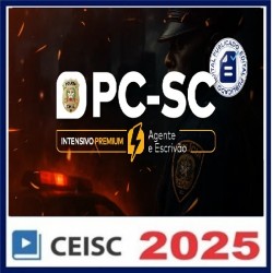 PC-SC Intensivo Premium | Agente e Escrivão de Polícia CEISC PÓS EDITAL 2025