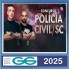Polícia Civil SC - PCSC Escrivão GG Concursos 2025