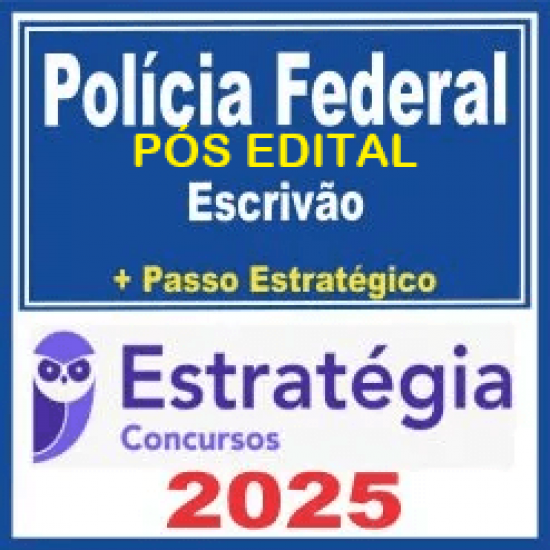 Polícia Federal (Agente de Polícia) Pacotaço - Pacote Teórico + Pacote Passo Pós Edital - Estratéfgia Polícia Federal (Agente de Polícia) Pacotaço - Pacote Teórico + Pacote Passo Pós Edital - Estratéfgia