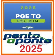 PGE-TO Pós-Edital Ponto a Ponto 2025