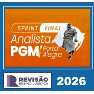 Sprint Analista PGM/Porto Alegre Revisão PGE 2026