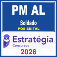 PM AL (Soldado) Estratégia 2026 Pós Edital