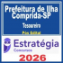 Prefeitura de Ilha Comprida SP (Tesoureiro) Pós Edital – Estratégia 2026