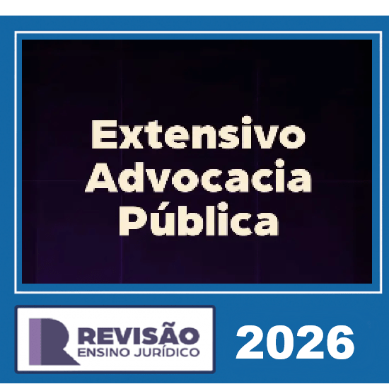 Extensivo Procuradorias Revisão PGE 2026