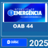 OAB 1ª FASE 44 EXAME – INTENSIVO DE EMERGENCIA – CEISC 2025