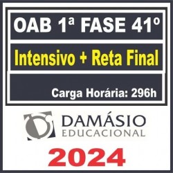 CURSO OAB 1ª FASE 41 EXAME (INTENSIVO + RETA FINAL) DAMÁSIO