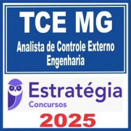 TCE MG (Analista de Controle Externo – Engenharia) Estratégia 2025 TCE MG (Analista de Controle Externo – Engenharia) Estratégia 2025