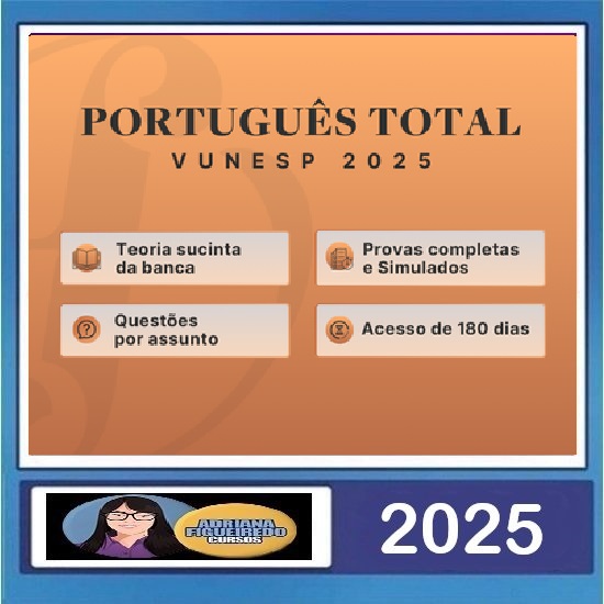 Português Total Vunesp 2025 Português Total Vunesp 2025