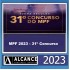 TURMA REGULAR PREPARATÓRIA MPF 2023 - 31º CONCURSO - ALCANCE CONCURSOS