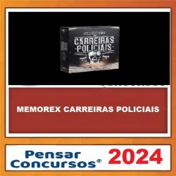 MEMOREX CARREIRAS POLICIAIS 2024 - PENSAR CONCURSOS