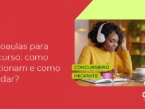 Videoaulas para concurso funcionam?