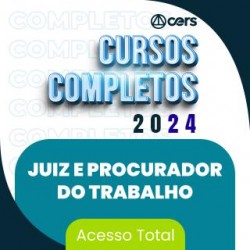 MPT E MAGISTRATURA TRABALHISTA CERS 2024