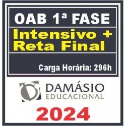Curso OAB 1ª Fase 40 Exame (Intensivo + Reta Final) Damásio