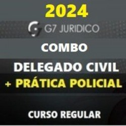 COMBO DPC – DELEGADO CIVIL + PRÁTICA POLICIAL – G7 JURÍDICO 2024