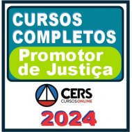 Promotor de Justiça – Curso Completo – Cers 2024