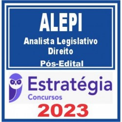 ALEPI (Analista Legislativo – Direito) Pós Edital – Estratégia