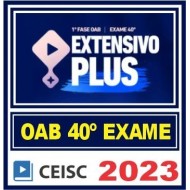 Curso OAB 1ª Fase 40 Exame (Extensivo Plus) Ceisc