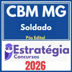 CBM MG (Soldado) Pós Edital – Estratégia 2026