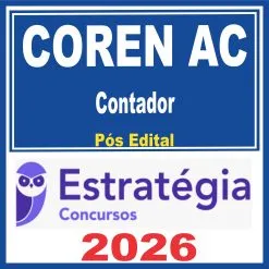 COREN AC (Contador) Pós Edital – Estratégia 2026
