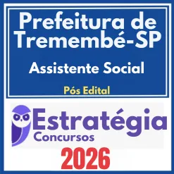Prefeitura de Tremembé SP (Assistente Social) Pós Edital – Estratégia 2026